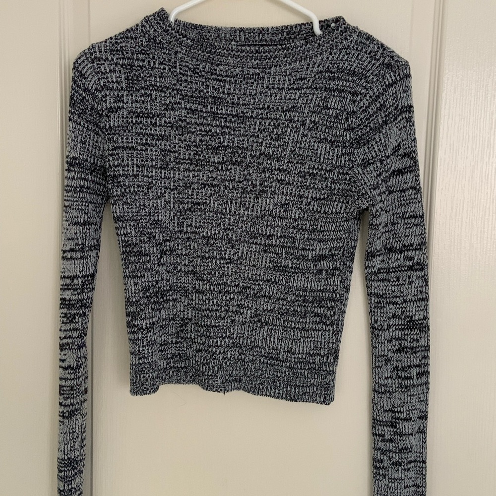 River Island Cropped Knit Sweater